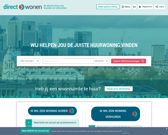 DirectWonen Logo