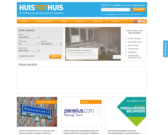 Huis Tot Huis Logo