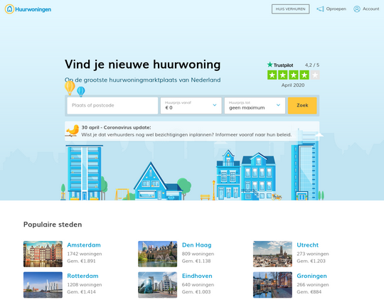 Huurwoningen.nl Logo