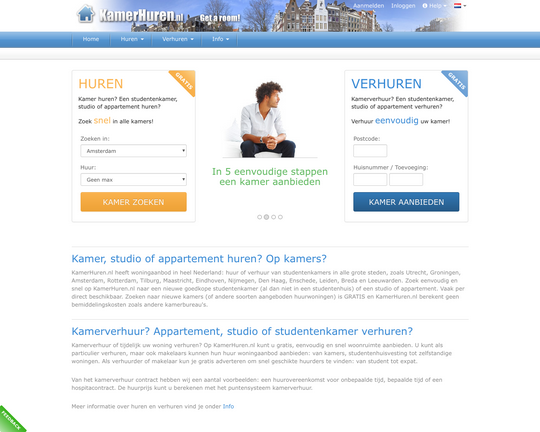 Kamer huren Logo
